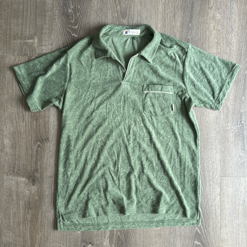 Terry Green Short Sleeve Men's Tee